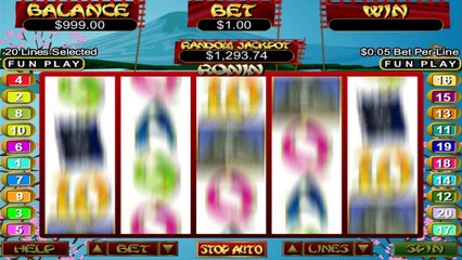 Ronin ilmainen kasino kolikkopeli RTG Video Esikatselu