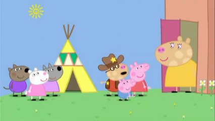 Peppa Pig Toys Dctc ~ Pedro the Cowboy -  Peppa and George's Garden