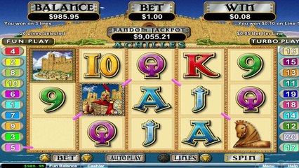 Achilles ilmainen kasino kolikkopeli RTG Video Esikatselu