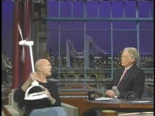 Late Show Featuring Bruce Willis