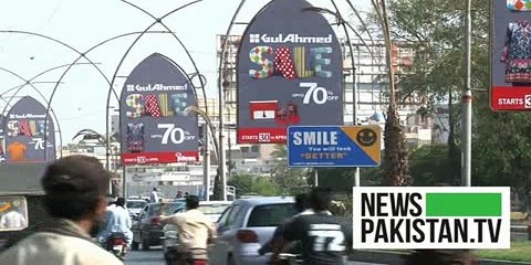 Will billboards now produce oxygen for Karachiites
