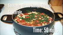 Sausage, Beans & Greens Casserole Recipe