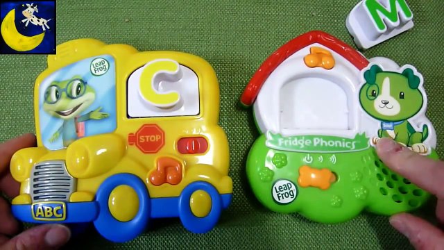 2014 LeapFrog Fridge Phonics Magnetic Letter Set, School Bus Best Alphabet Toy!