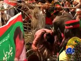 Indecent treatment of women in PTI Lahore Jalsa -04 May 2016