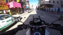 Chinatown San Francisco  - Bruce Lee's birthplace (Suzuki VStrom DL650) (riden in Winter 2015)