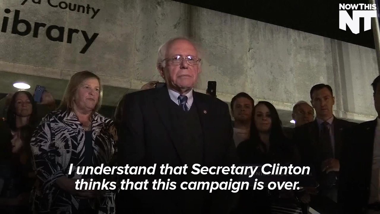 Sanders Wins Indiana, Calls For Debate In California