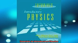 Free Full PDF Downlaod  Tutorials in Introductory Physics Full Free