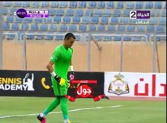اهداف مباراة -وادي دجلة  سموحة -1-1 من مباريات الدورى الممتاز 2015_2016