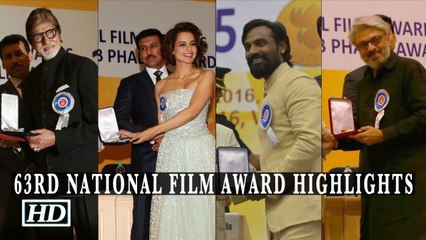 63rd National Film Awards Ceremony Highlights