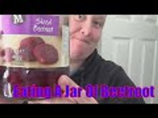 Eating A Jar Of Beetroot Challenge | Supermadhouse83