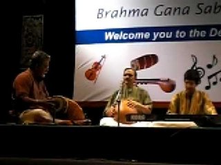 17 Carnatic on Keyboard Sathya for BGS 24Dec2008 -completion of Thani