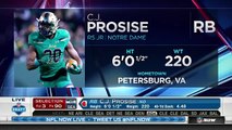 2016 NFL Draft Rd 3 Pk 90 Seattle Seahawks Select RB CJ Prosise.