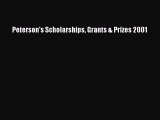 Book Peterson's Scholarships Grants & Prizes 2001 Full Ebook