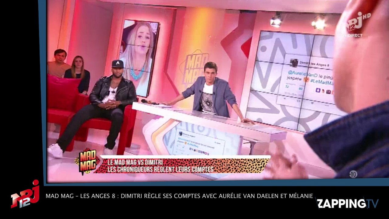 Mad Mag - Les Anges 8 : Dimitri règle ses comptes avec Aurélie Van Daelen et Mélanie ! (Vidéo)