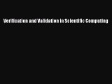 [Read Book] Verification and Validation in Scientific Computing  Read Online