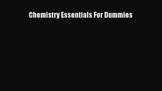 [Read Book] Chemistry Essentials For Dummies  EBook
