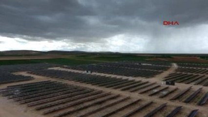 Konya - Türkiye'nin En Büyük Güneş Eneji Santrali Konya'da Kuruldu -1
