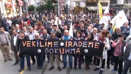 Hdp'nin Vekilime Dokunma Eylemine Polis Müdahalesi...
