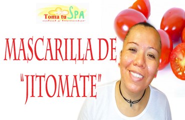 Mascarilla Facial de "JITOMATE" limpieza profunda de tu piel