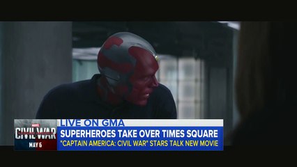Captain America_ Civil War - Official Vision and the Mind Stone Movie Clip #7 [HD]