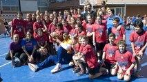 FCB Basket: visita a la escuela Jesuïtes del Clot (ESP)