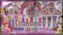 La Princesa De Disney Jumbo Belleza! La Princesa Maquillaje! Esmalte De Uñas De Brillo De Labios Crema Solar! DIVERTIDO | HD