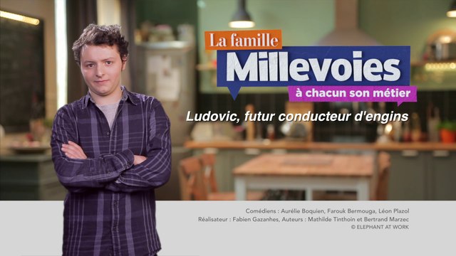 La Famille Millevoies, à chacun son métier : Ludovic, futur conducteur d'engins