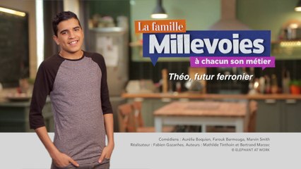 La Famille Millevoies, à chacun son métier : Theo, futur ferronier