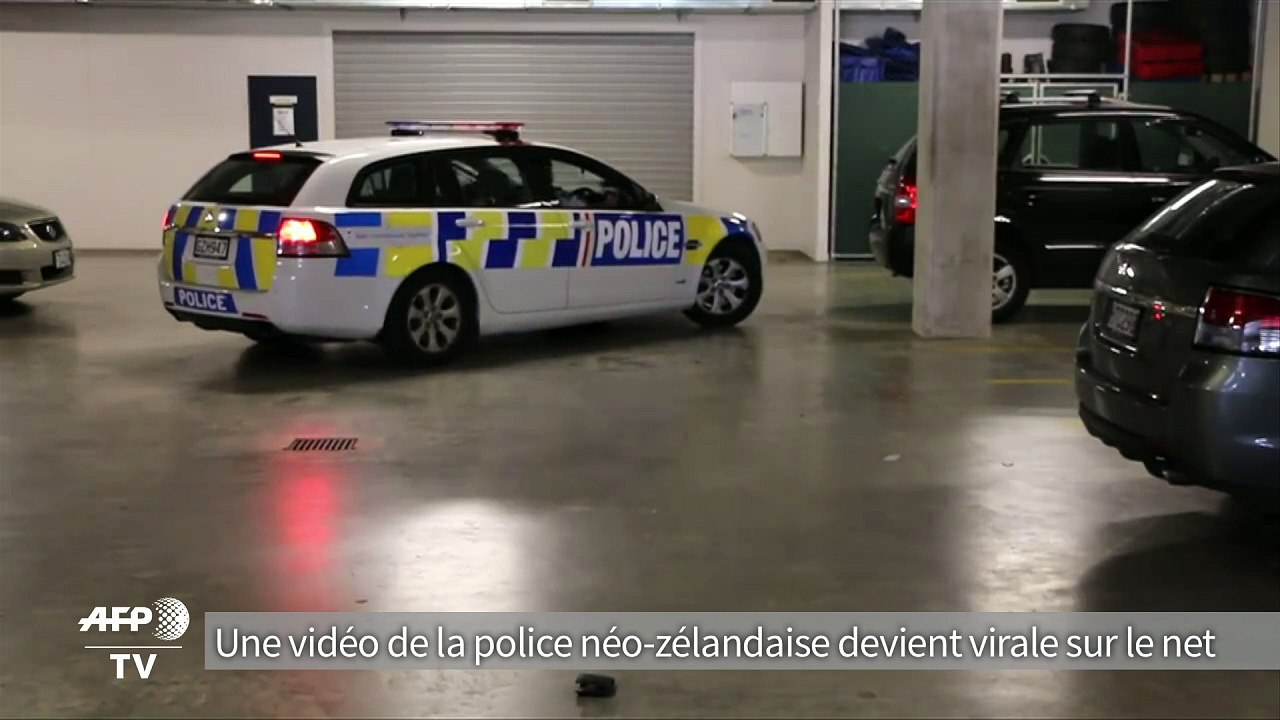 Nouvelle-Zélande: la police danse le "running man"