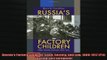 READ book  Russias Factory Children State Society and Law 18001917 Pitt Russian East European  FREE BOOOK ONLINE