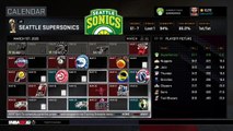 NBA 2K16 Sacramento Kings-Seattle SuperSonics MyLeague - Playoffs! - Season 10 - Ep 40