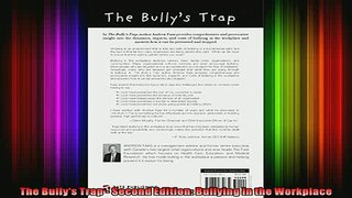 FREE PDF  The Bullys Trap  Second Edition Bullying in the Workplace  FREE BOOOK ONLINE