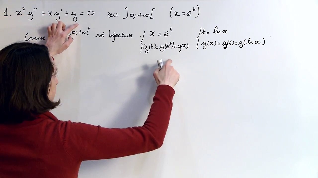 Exercice 10 (Equations différentielles) [07000]
