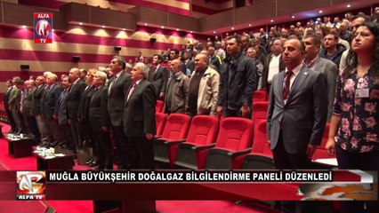 Doğalgaz bilgilendirme paneli