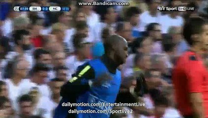 Vincent Kompany Horror Injured & No Continue a Game Real MAdrid 0-0 Man City