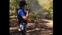 Drug Cartel Hitmen Training with Machineguns in Sinaloa (2014)