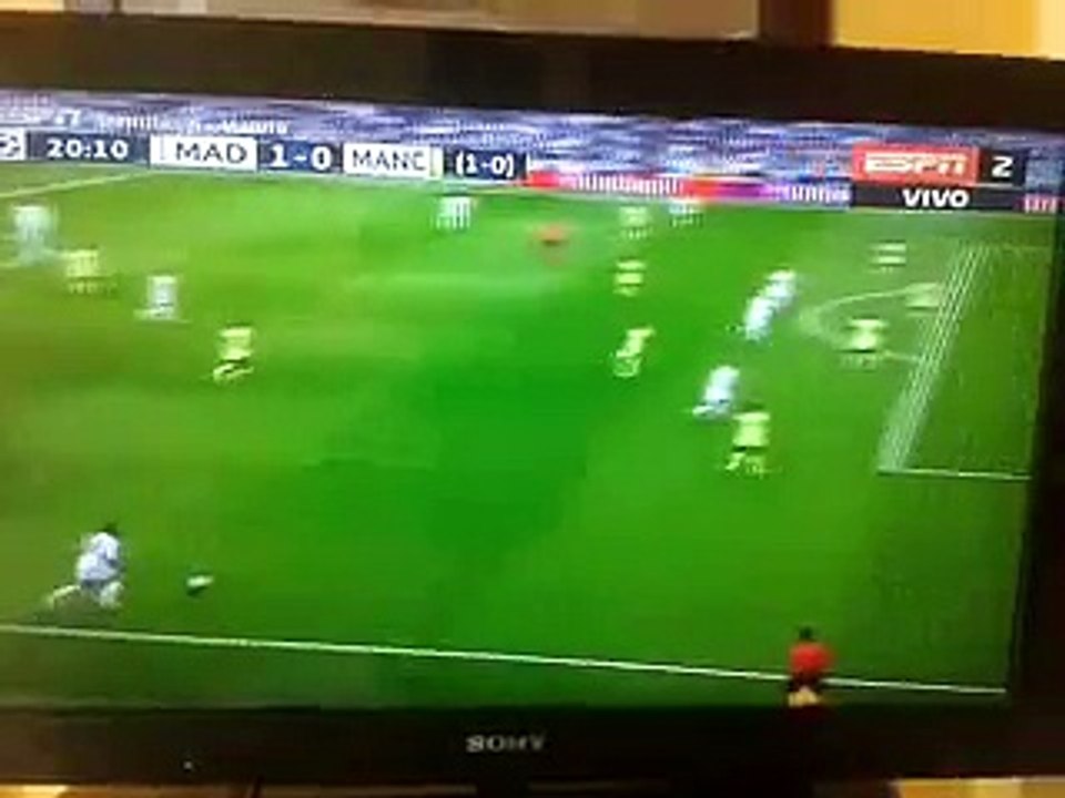 Gol Bale real madrid 1 vs 0 manchester city league