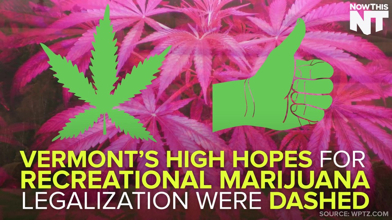 Vermont House Shoots Down Marijuana Legalization