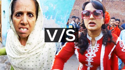 Funny Punjabi Comedy Fight Scene ● Upasana Singh ●  New Punjabi Movies 2016