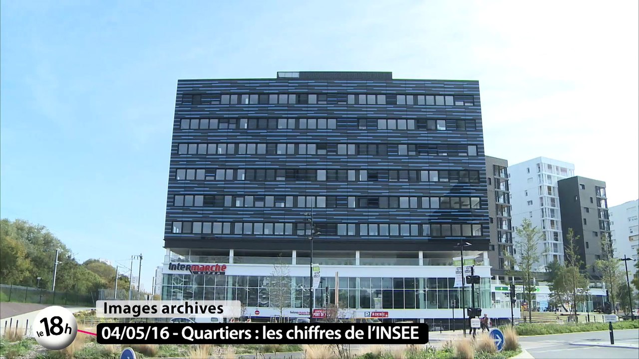 Le 18h de Télénantes : les quartiers, selon l'INSEE
