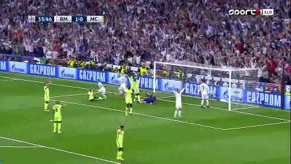Pepe Goal Annlled HD - Real Madrid 1-0 Manchester City - 04-05-2016