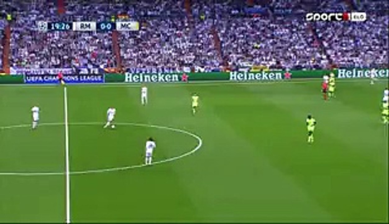 Half Time Real Madrid 1-0 Man City 04-05-2016