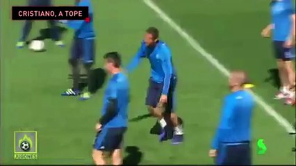 Cristiano Ronaldo proves he's the boss at Real Madrid - by giving team mate a serious telling off