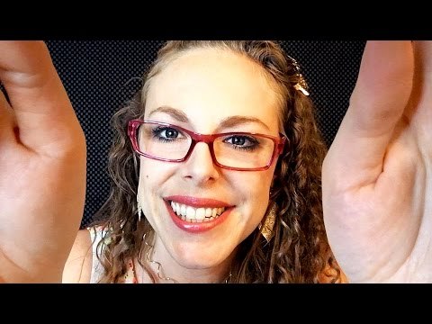ASMR Face & Head Massage Role Play ♥ Relaxing Spa Massage, Ear Brushing, Touching, Opening Lids