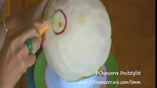 Chuncarve Holiday Platter-แกะสลักผลไม้แต่งจาน