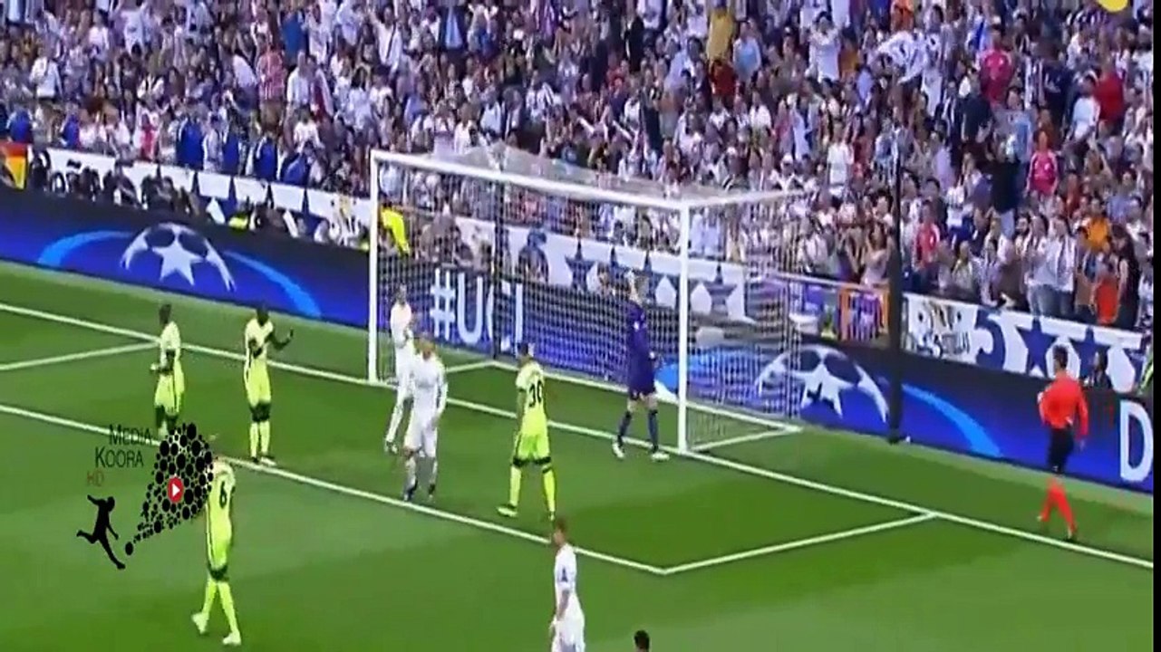ملخص مباراة ريال مدريد ومانشستر سيتي 1-0 [كامل] علي الكعبي - دوري ابطال اوروبا 2016 [4-5-2016]