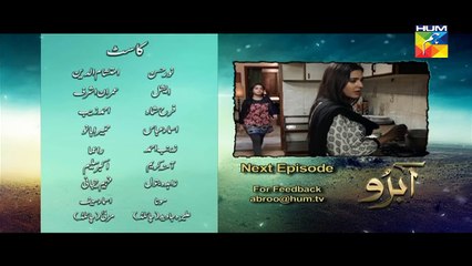 Abro Episode 21 Promo Hum TV Drama 30 Apr 2016