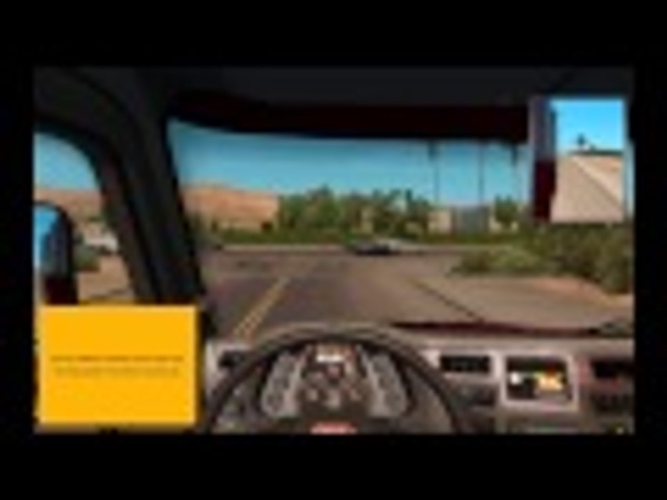 American Truck Simulator my first cargo low end pc
