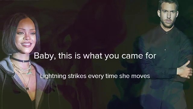 This is what you came for - Calvin harris ft. Rihanna (LYRICS) OFFICIAL