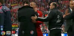 Diego Simeone Vs Franck Ribéry Fight | Bayern Munich Vs Atletico Madrid | UCL | 03/05/2016